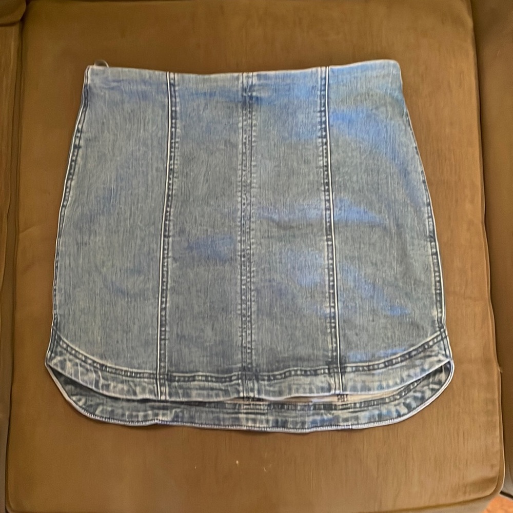 Altar’d State Denim Mini Skirt